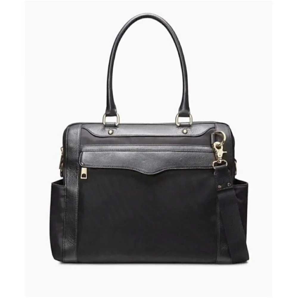 NWT Rebecca Minkoff Knocked Up Diaper Bag - Black